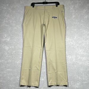 Adidas Pants Mens Size 36 Khaki Florida Atlantic University FAU OWLS Pockets